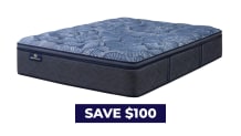 Queen Cobalt Plush Pillow Top Mattress