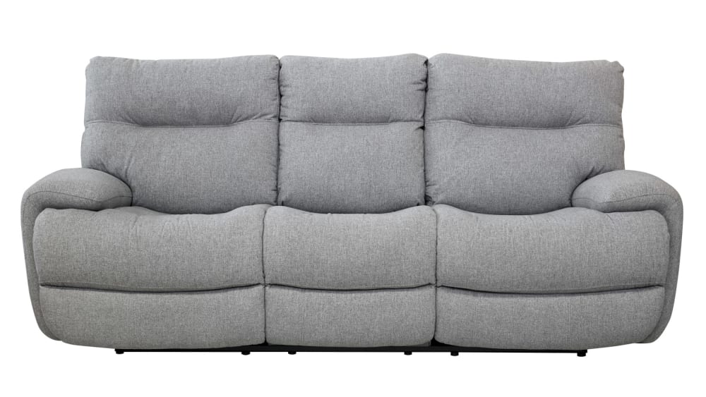 Evian Grey Power Reclining Sofa
