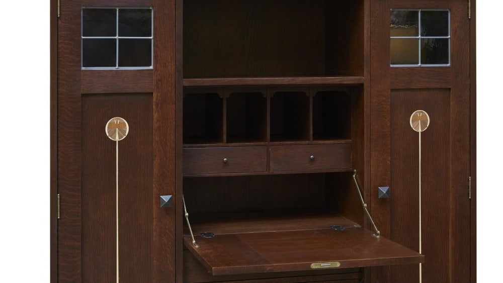 Stickley Harvey Ellis Fall Front Bookcase