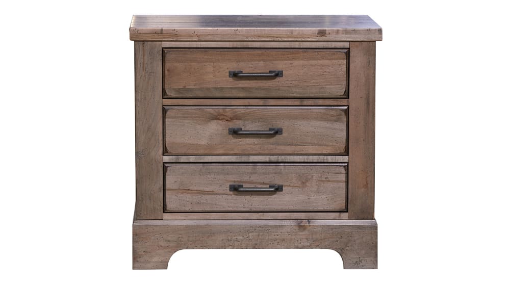 Stone Antiqued Nightstand