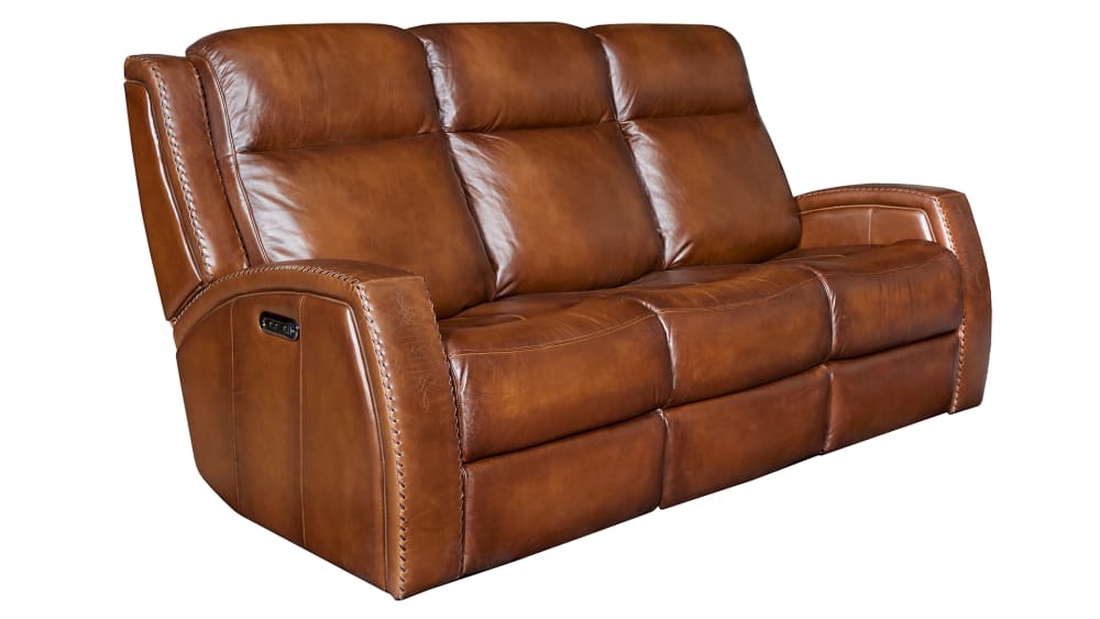 Mustang Saddle Power Reclining Sofa Mustang Saddle Power Reclining Sofa, Saddle Leather Sofa And Loveseat