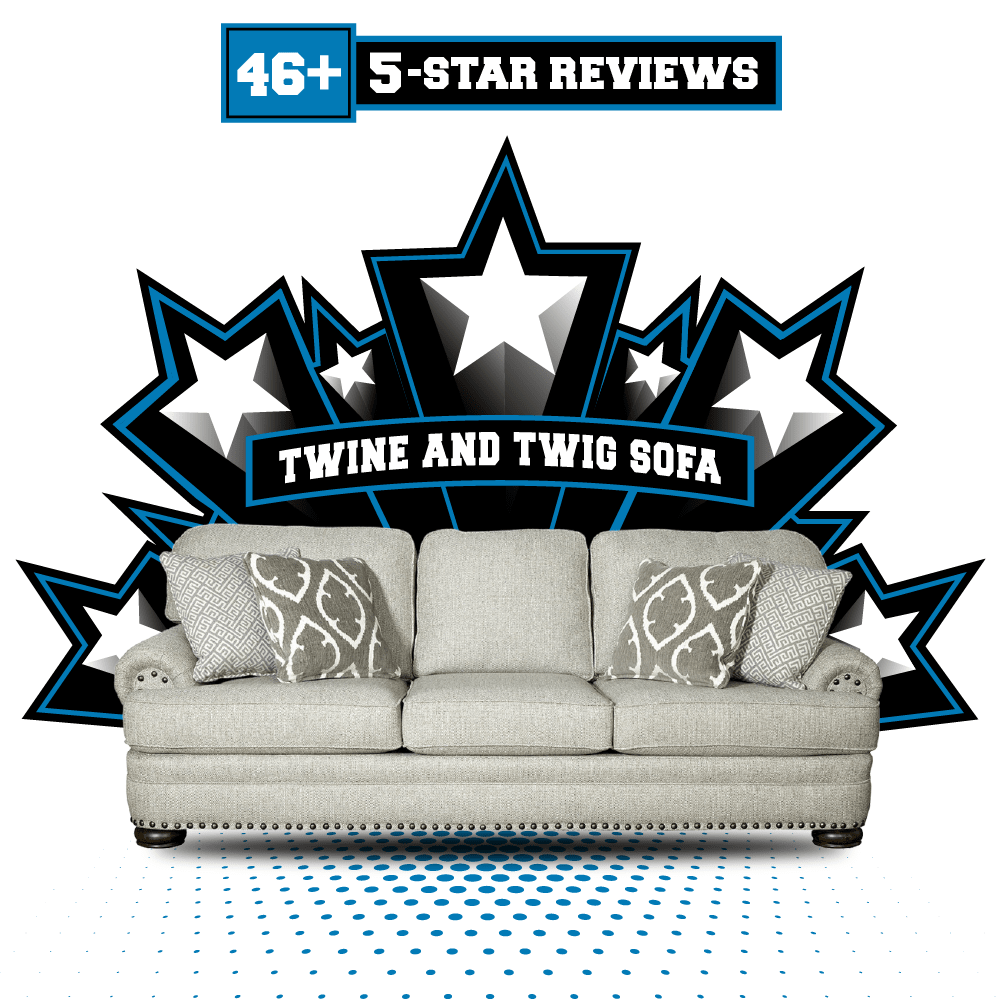 Twine and Twig Sofa