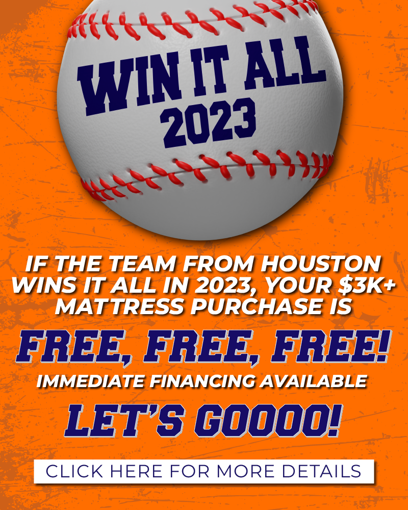 Went to Gallery Furniture to try to get a free mattress ended up with  FREE WORLD SERIES TICKETS!! : r/Astros