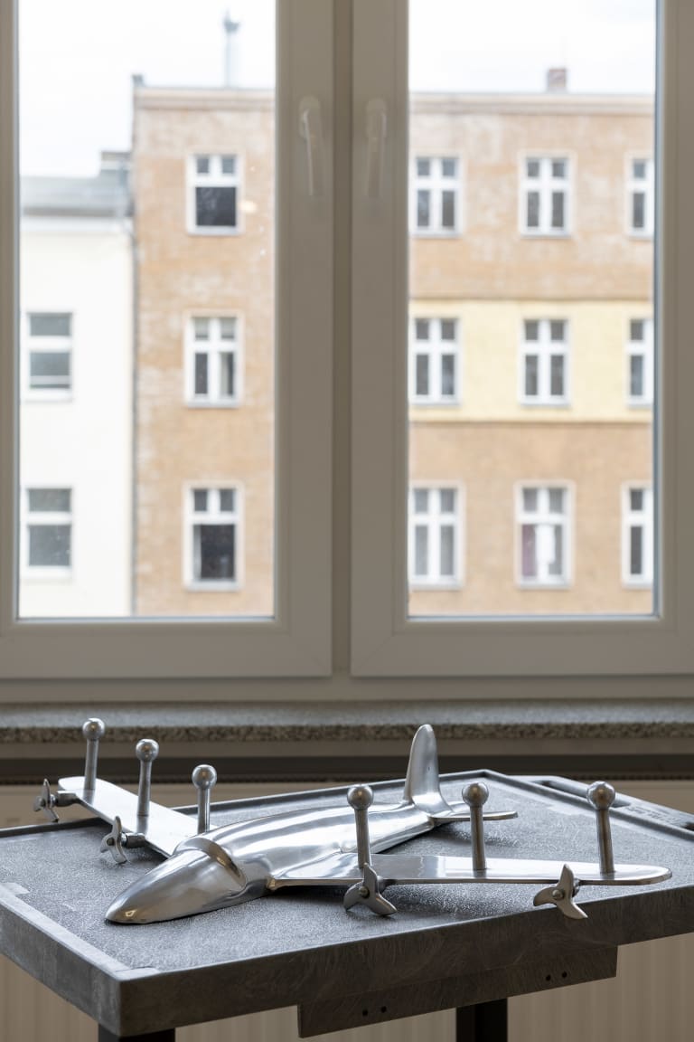 <p>Installation view, D’Ette Nogle at Sweetwater Gallery, Gallery Weekend Berlin 2020, Photo: Stefan Korte</p>