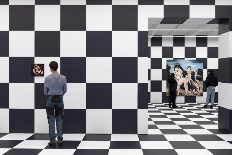 <p>Installation view, Ambera Wellmann at Kraupa-Tuskany Zeidler, Gallery Weekend Berlin 2020, Photo: Stefan Korte</p>