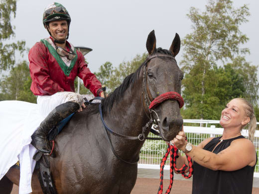 En skön "story" från Hans-Inge Larsen inför V64?
