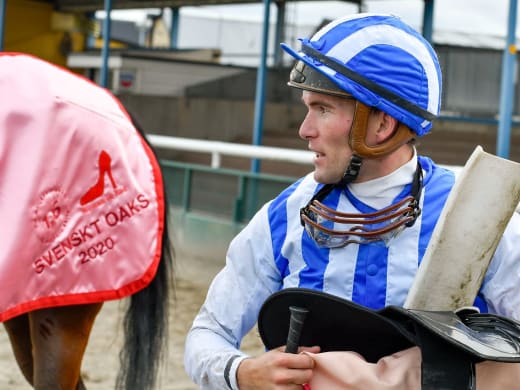 Toppjockeyn Oliver Wilson i comeback på svensk mark