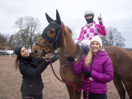 Aase Marie Brown om V64-favoriten...