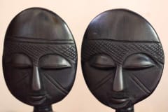 Gambia activities | Crafts corner | wood art