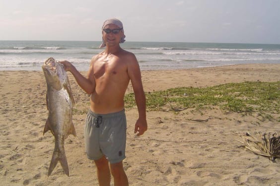 Gambia fishing holiday | Beach fishing | Captain fish