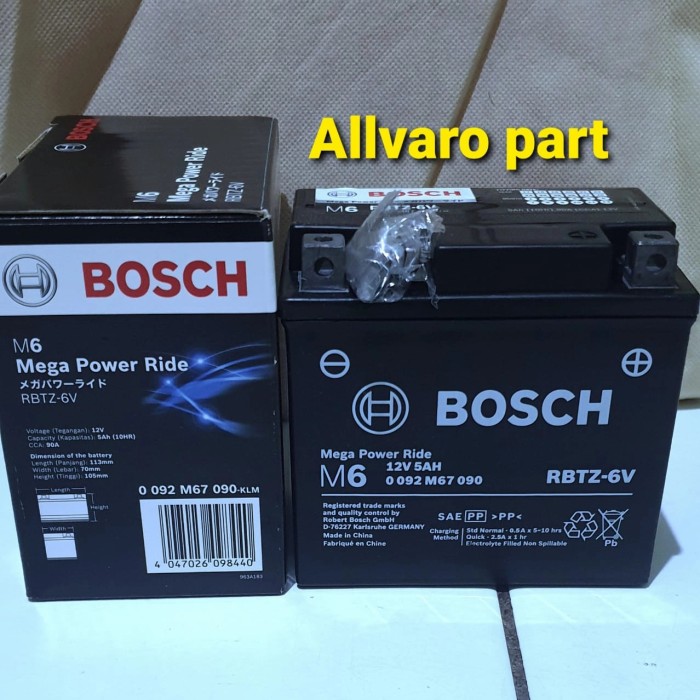 Jual Aki Motor Honda PCX 125-150 - ADV 150 - LEXI - FREEGO S BOSCH RBTZ