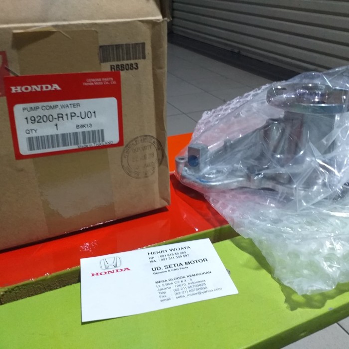 Jual Water Pump Honda Crv Re Gen 3 20072012 2000Cc Original (Kode 009