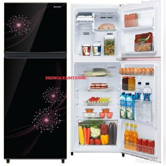 Jual Kulkas Sharp 2 Pintu SJ-237MG New Design. No Frost & Low Watt