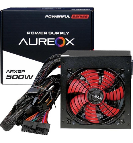 Fuente Aureox Powerfull 500W 80 Plus White