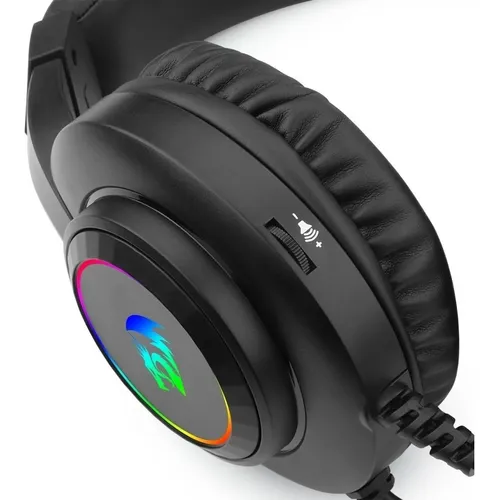 Auricular Redragon HYLAS Negro RGB - Thumbnail 3