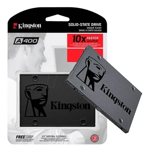 Disco SSD KINGSTON 240GB SATA3 A400 - Thumbnail 2