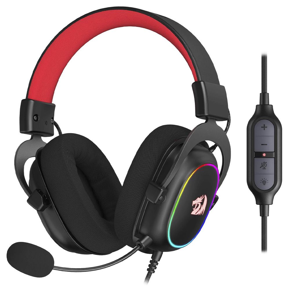 Auricular Redragon ZEUS X RGB USB - Thumbnail 2