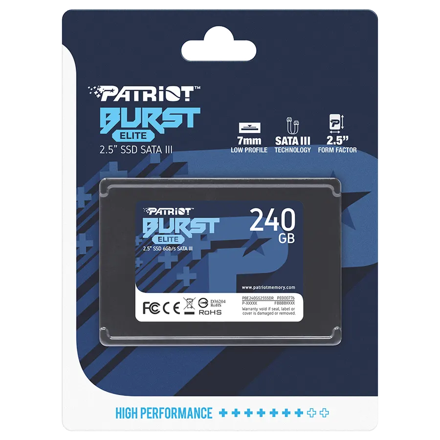 DISCO SSD PATRIOT 240 GB SATA3 - Thumbnail 2
