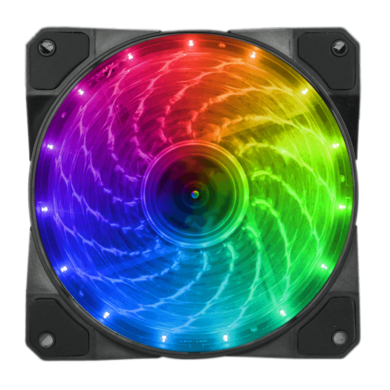 FAN GAMEMAX PARA GABINETE 120MM ARGB FN-12RAINBOW-M - Thumbnail 3