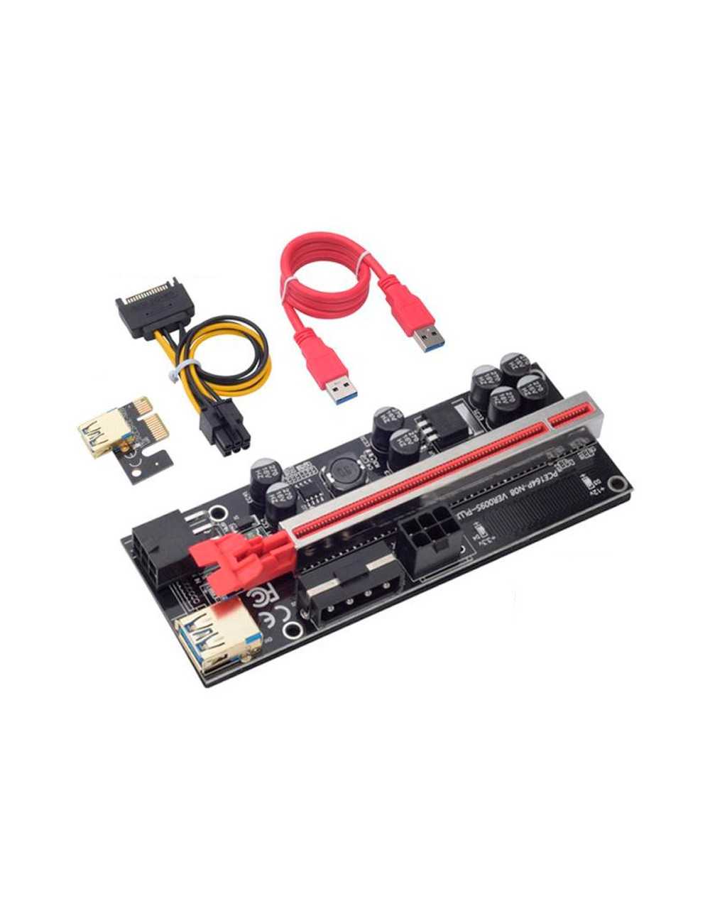Placa Pci-e Riser Card 009s Usb 3.0 (pci-e-riser) - Image 1