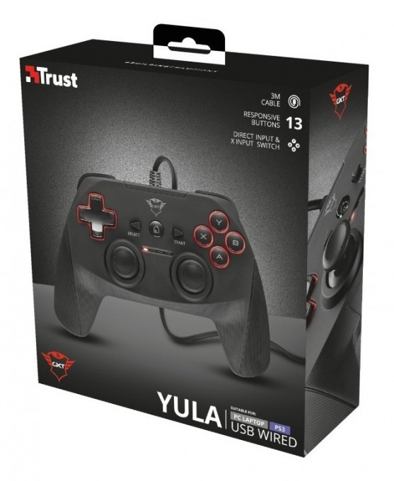 JOYSTICK TRUST YULA PC PS3 GXT 540 - Thumbnail 2