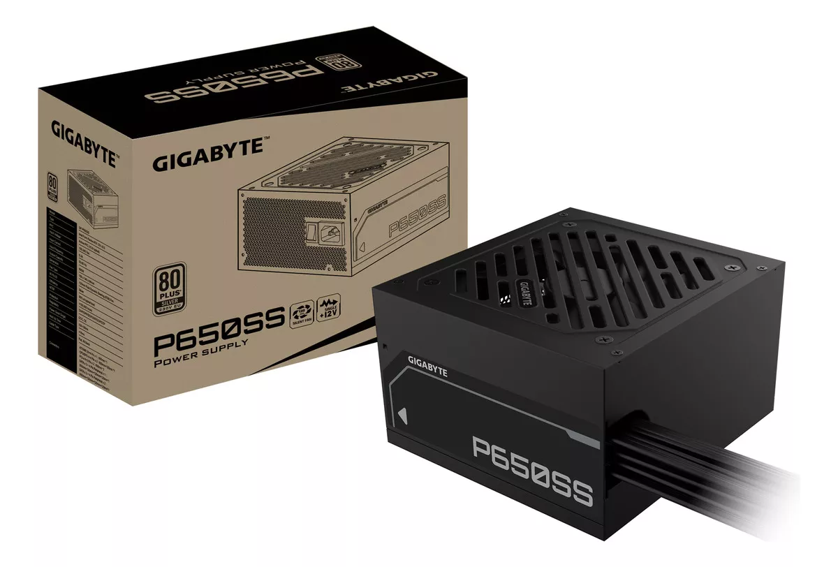 Fuente Gamer Gigabyte 650w Ice 80 Plus Silver Atx 3.0 - Thumbnail 3