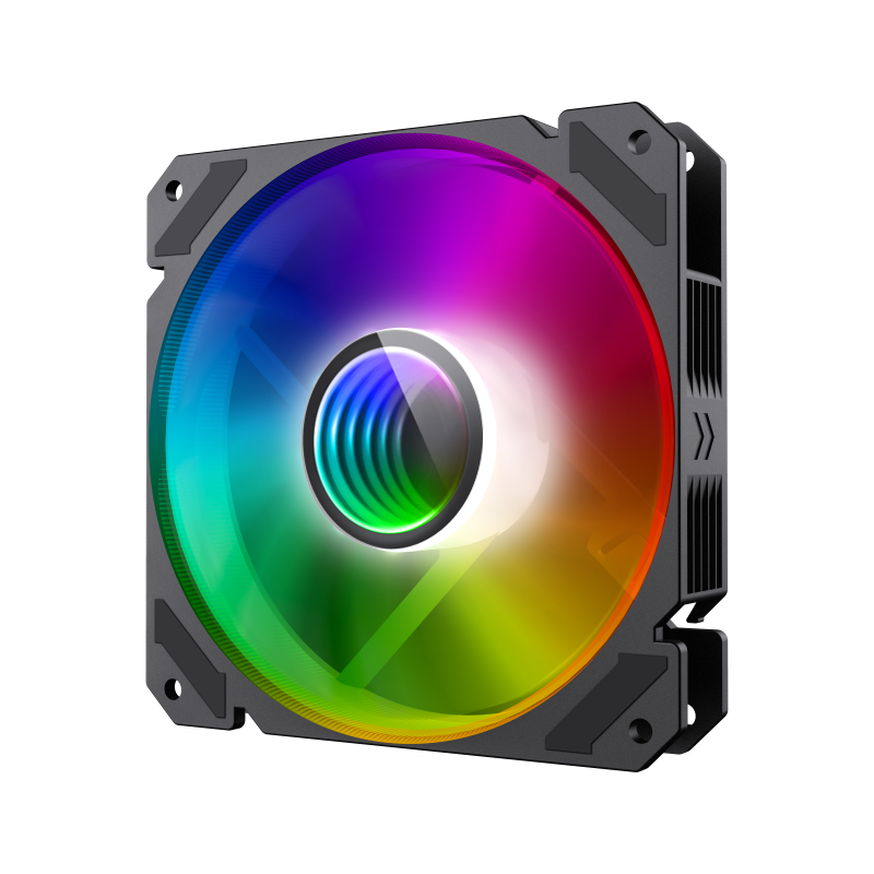 FAN GAMEMAX GABINETE 120MM ARGB FN-12RAINBOW - Thumbnail 3