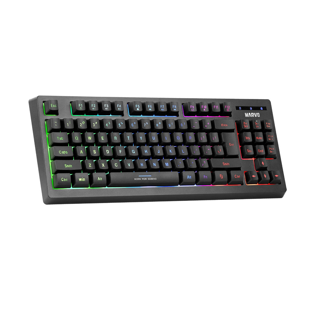 Teclado Marvo TKL K607 Español RGB - Thumbnail 3