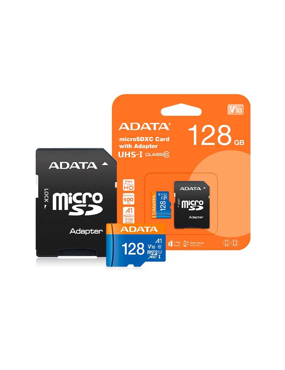 MEMORIA MICROSD 128 GB ADATA USH-I CLASS10 - Image 1