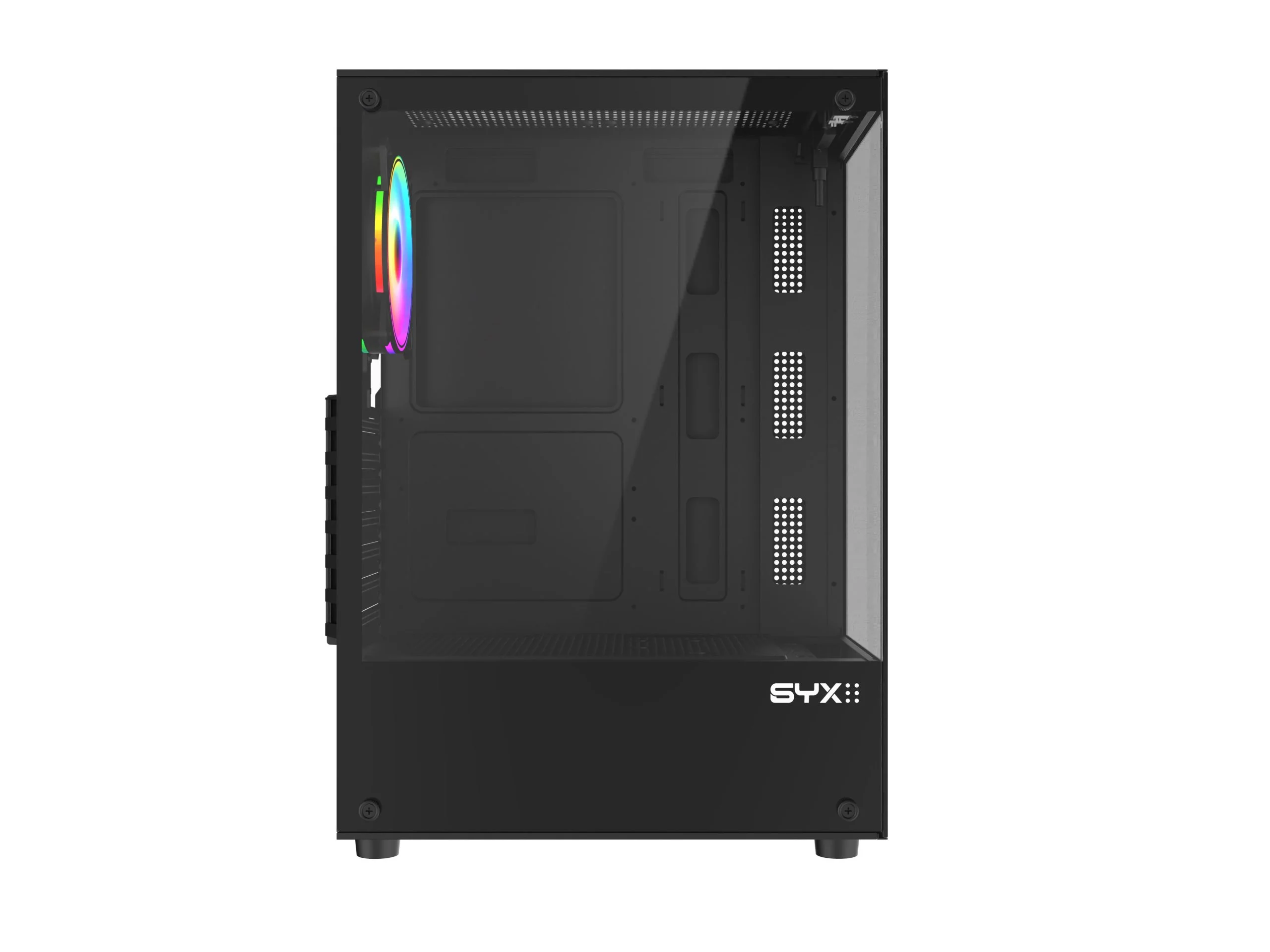 Gabinete SYX GAMER EQS11 BK 1*FAN ARGB ATX - Thumbnail 3