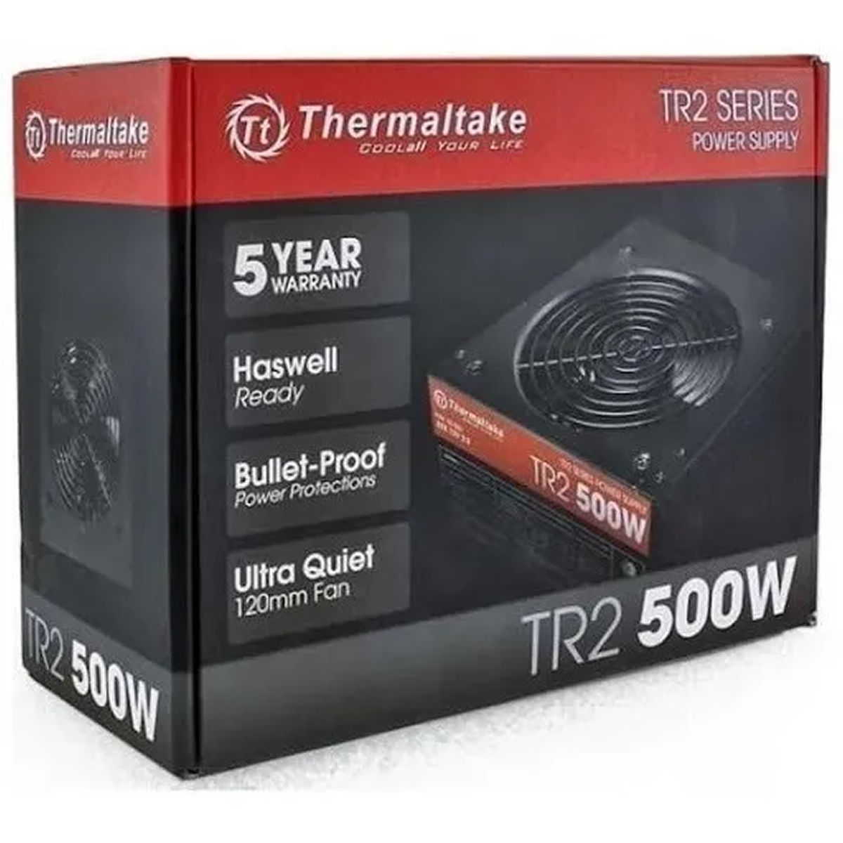 FUENTE GAMER THERMALTAKE TR2 500W - Thumbnail 2