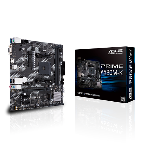Placa Madre ASUS PRIME A520MK - Image 1
