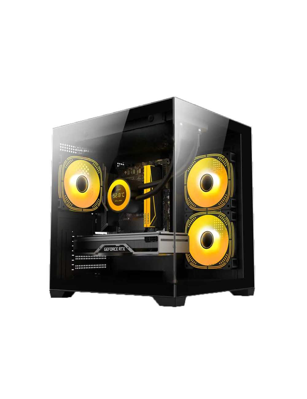Gabinete Jalatec Gaming Jt-x93 3 FAN ARGB