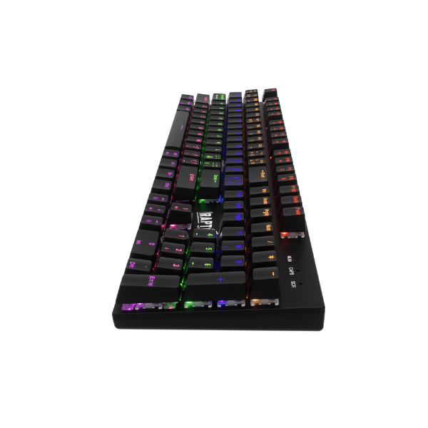 Teclado Raptor Fireclaw M104 Mecanico Retroiluminado Switch Red Outemu - Thumbnail 3