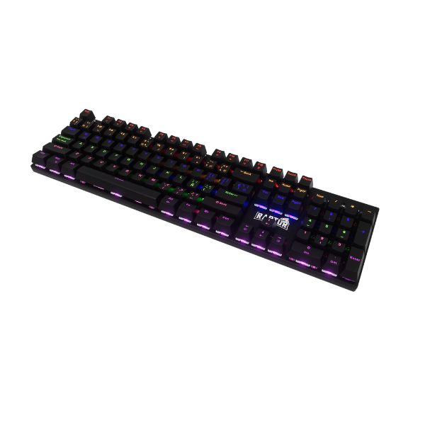 Teclado Raptor Fireclaw M104 Mecanico Retroiluminado Switch Red Outemu - Thumbnail 2