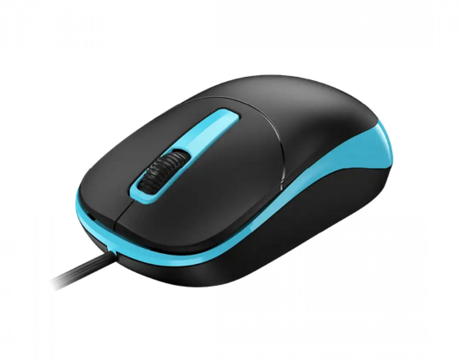 Mouse Genius Rs2 Dx-123 Black Usb-a Black Blue - Thumbnail 3