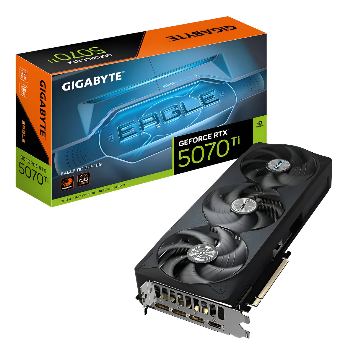 PLACA DE VIDEO GIGABYTE RTX 5070TI EAGLE OC 16GB