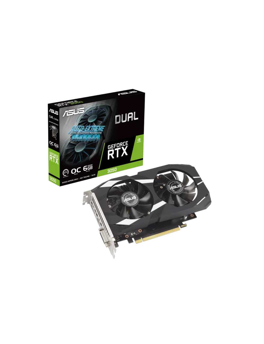 PLACA DE VIDEO ASUS DUAL RTX 3050 O6GB