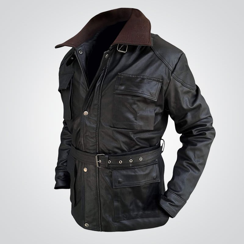 The Dark Knight Bane Tom Hardy Leather Jacket - LJD