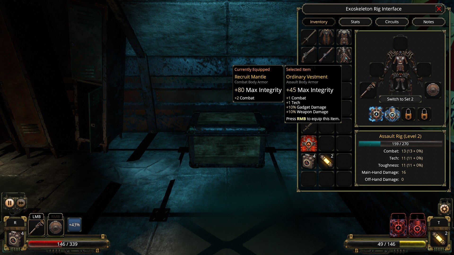 Vaporum and the inventory