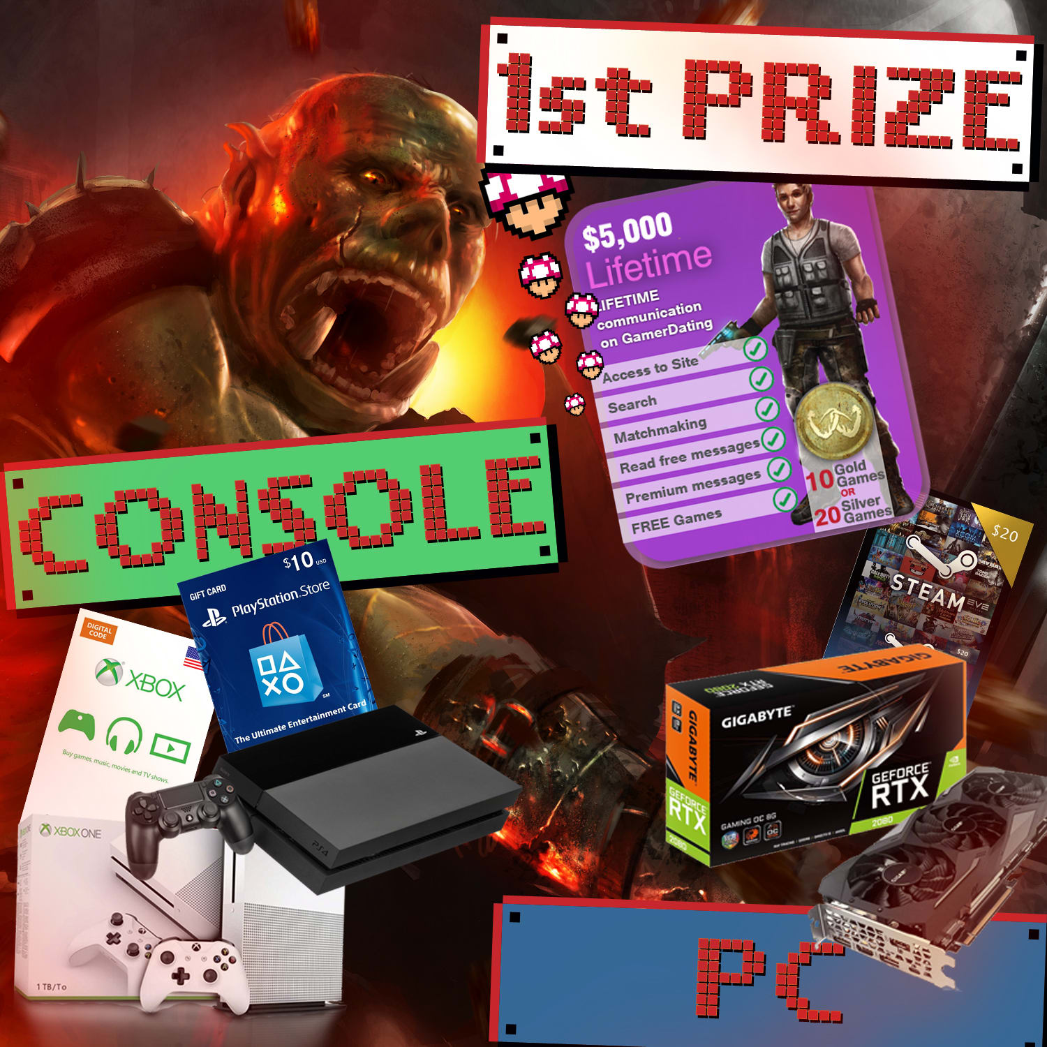 Win Prizes!