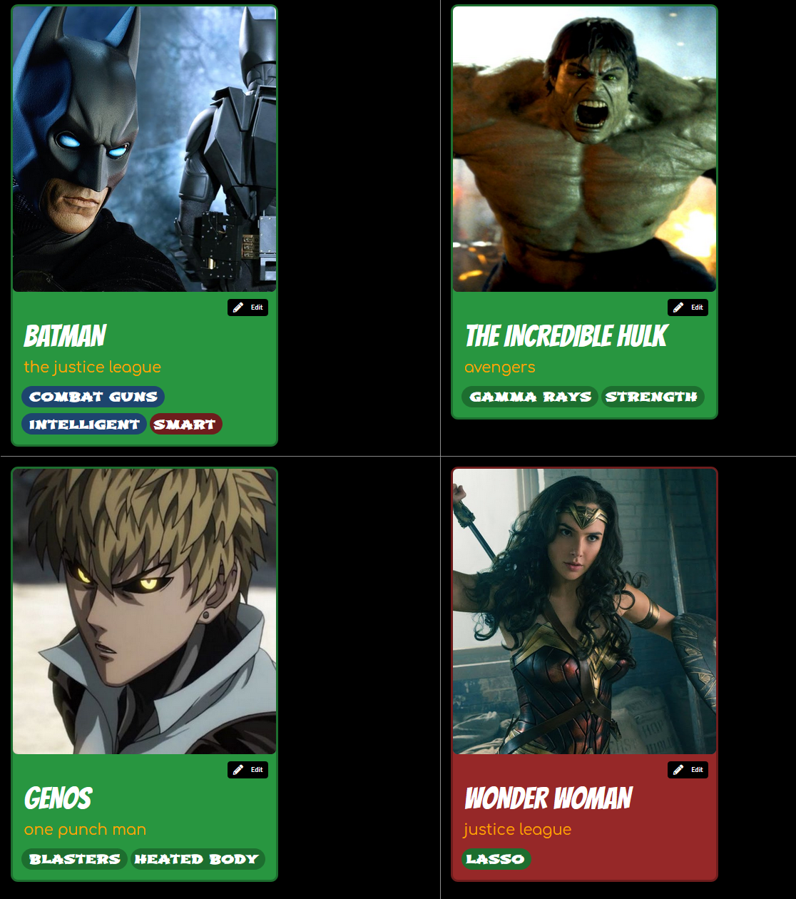Character Card Builder