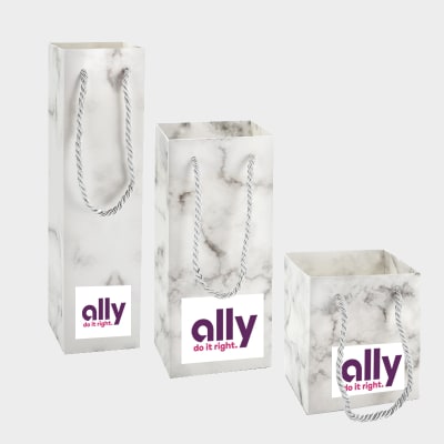 Marble Gift Bags 12pk