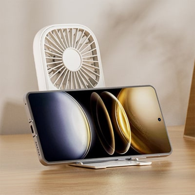 Breeza Multi-functional Foldable Fan with Mirror