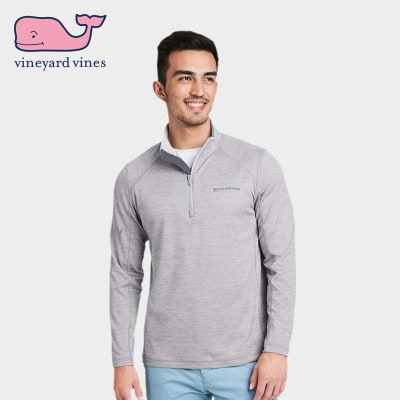Vinyard Vines Men’s Sankaty Quarter Zip