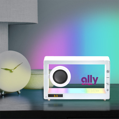 Iridesco Transparent Bluetooth Speaker with Ambient Lights