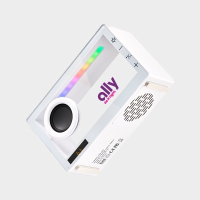Iridesco Transparent Bluetooth Speaker with Ambient Lights
