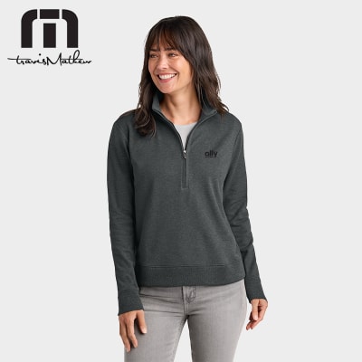 TravisMathew Women’s Ocean 1/4-Zip