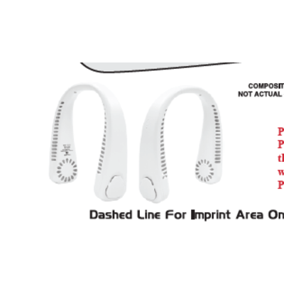 HANDS-FREE RECHARGEABLE NECK FAN