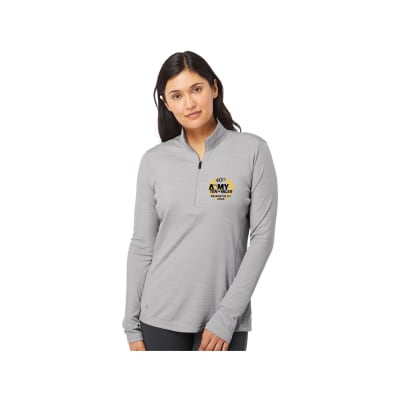 2024 Women's Adidas Lightweight Training Quarter-Zip Pullover
